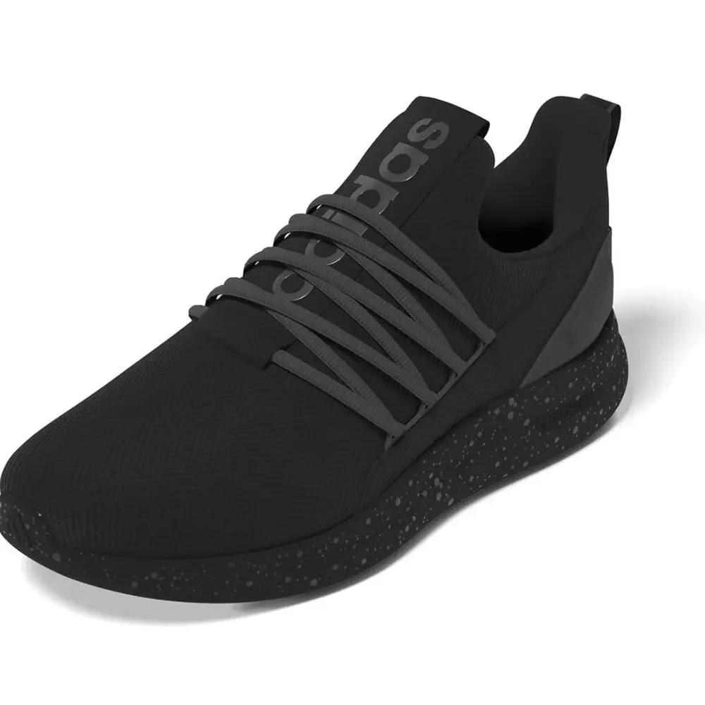 adidas Men's Lite Racer Adapt 7.0 Sneaker. Black/Grey/Iron Metallic, Size 11